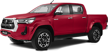 hilux srx red
